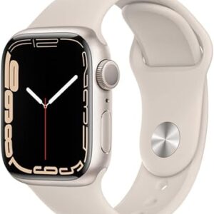 Apple Watch Series 7 (GPS, 41mm) Starlight Aluminum Case
