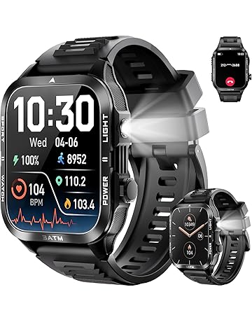 Fuspower Smartwatch for Men Fitness Tracker
